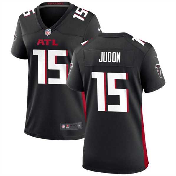 Women%27s Atlanta Falcons #15 Matthew Judon Black Stitched Jersey Dzhi->san francisco 49ers->NFL Jersey